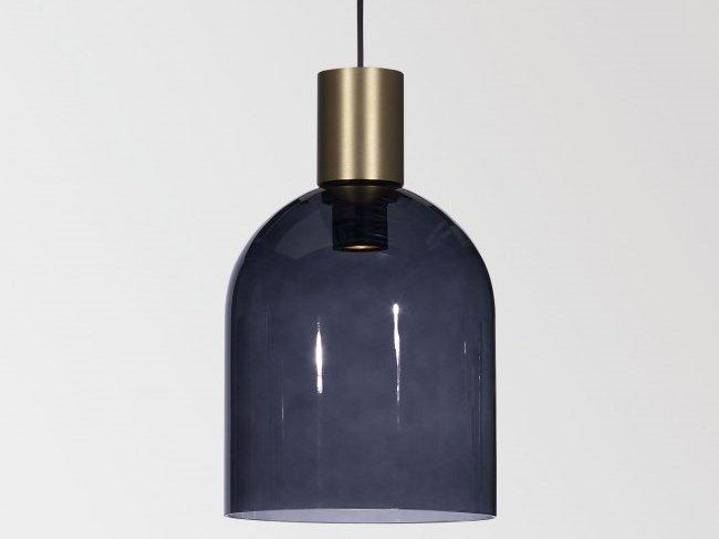 MANTELLO GLASS LED LED blown glass pendant lamp