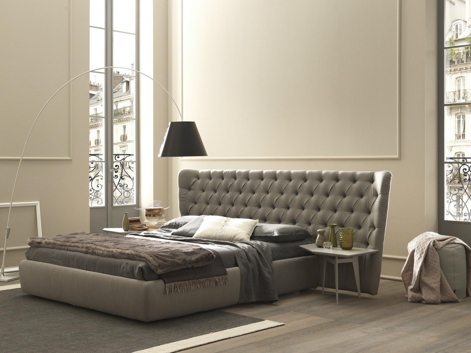 SELENE LARGE Bed with tufted headboard