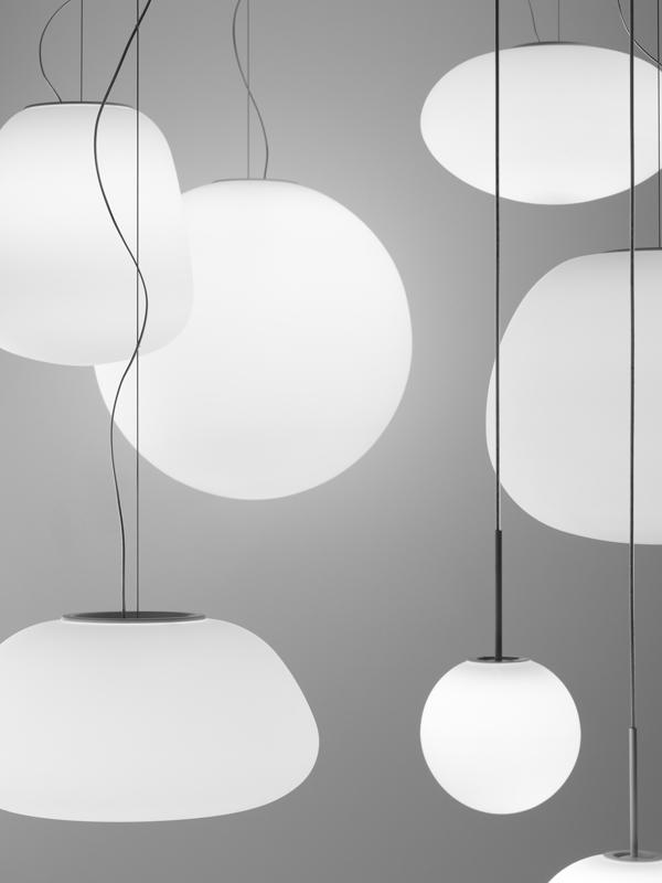 LUMI POGA Glass pendant lamp