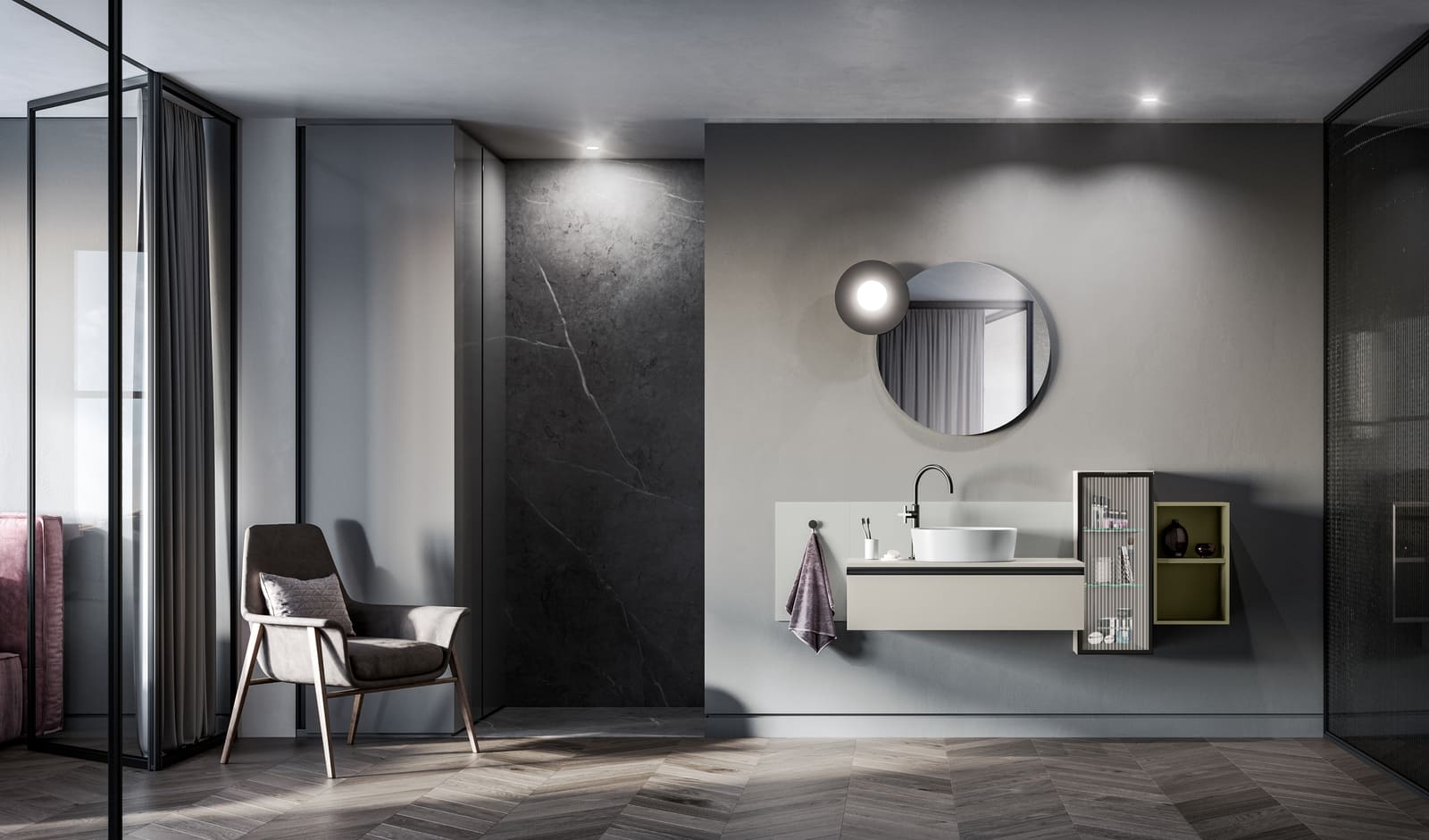 DEEP Melamine bathroom