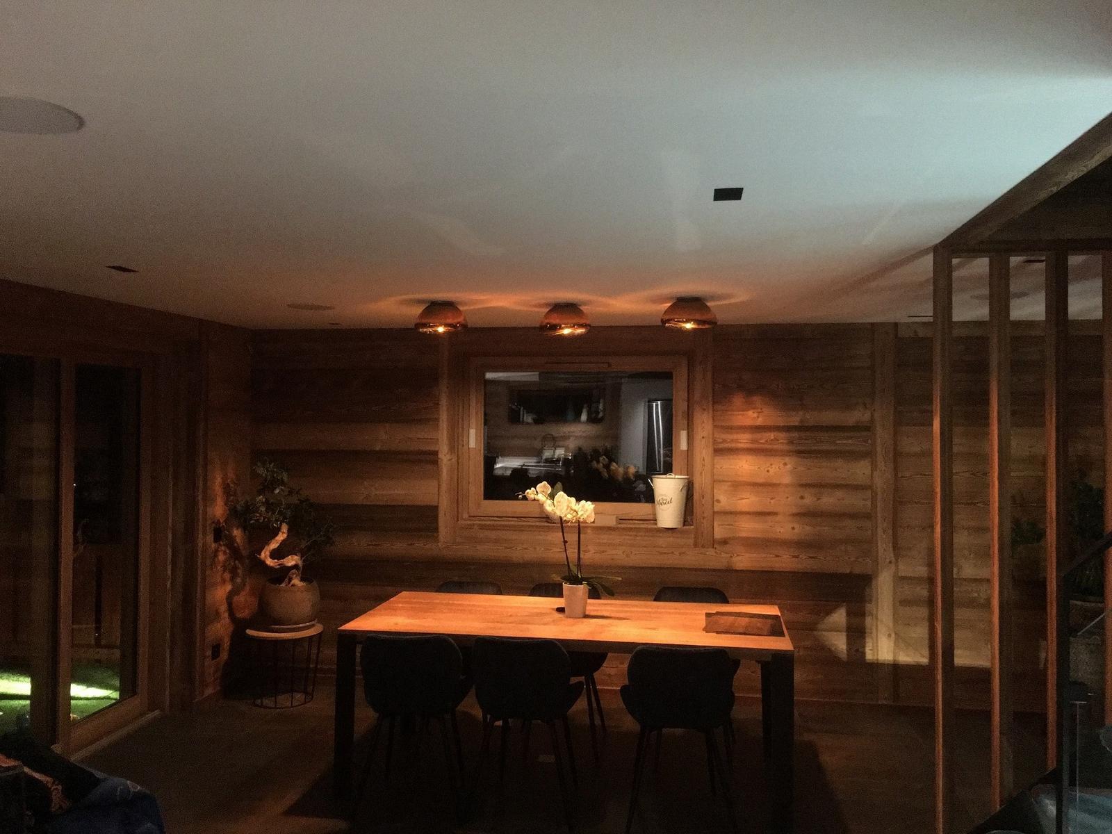 AUSUM Handmade blown glass ceiling lamp