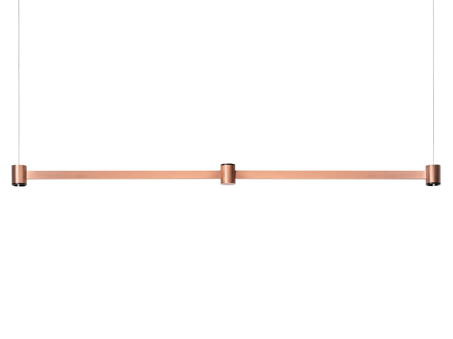 ART DIRECT &AMP; INDIRECT LED direct-indirect light brass pendant lamp