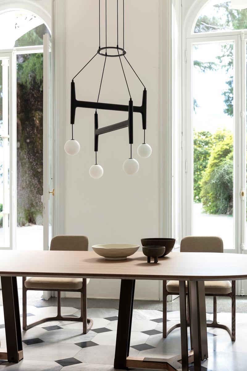ASTRA Canaletta walnut pendant lamp