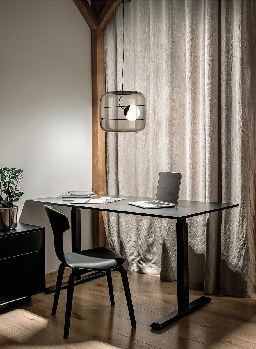 PLOT LED direct light blown glass pendant lamp