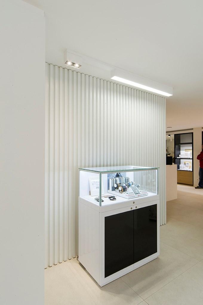 METROFFICE LED polycarbonate ceiling lamp