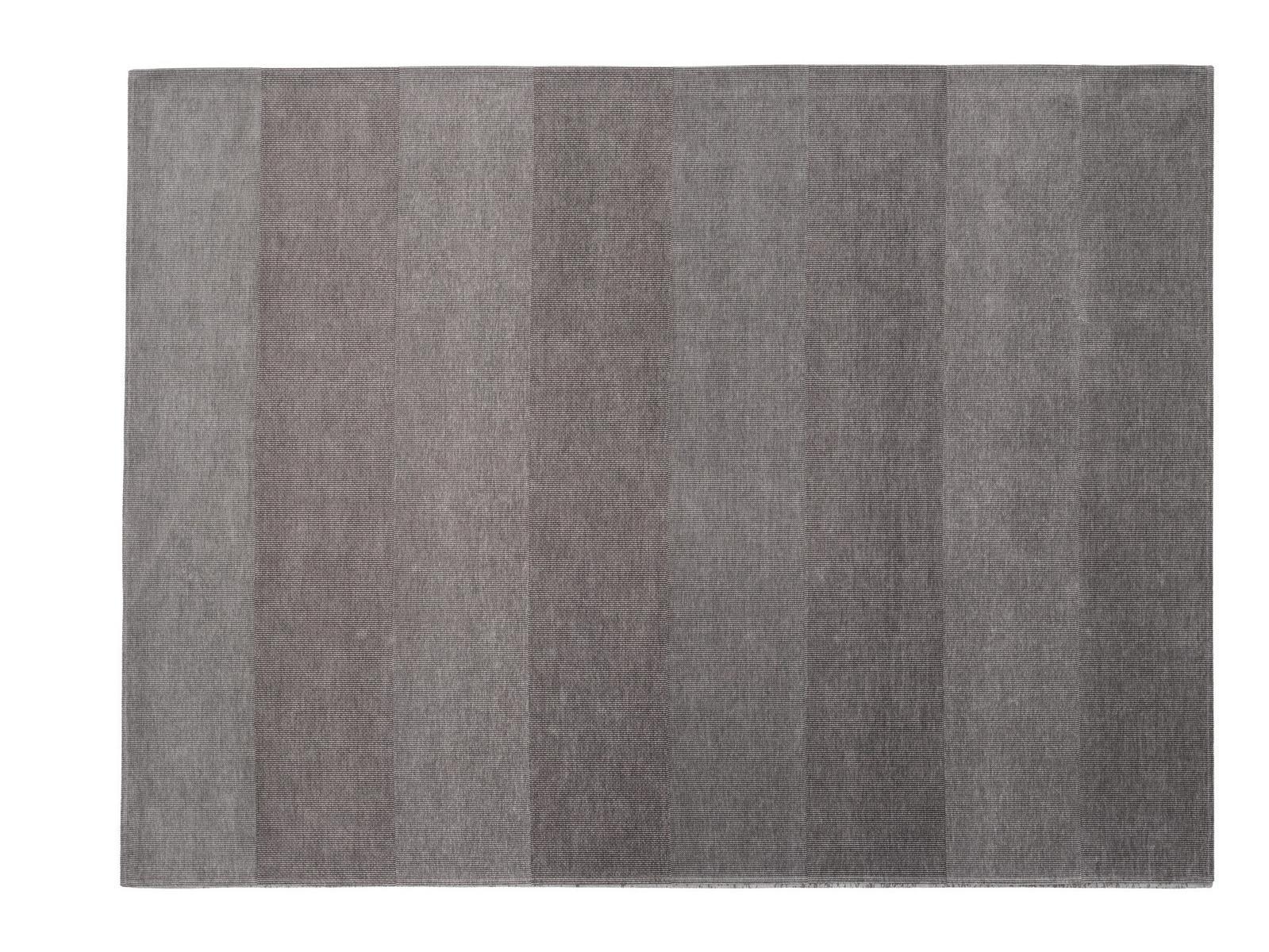 WAVES Solid-color rectangular rug