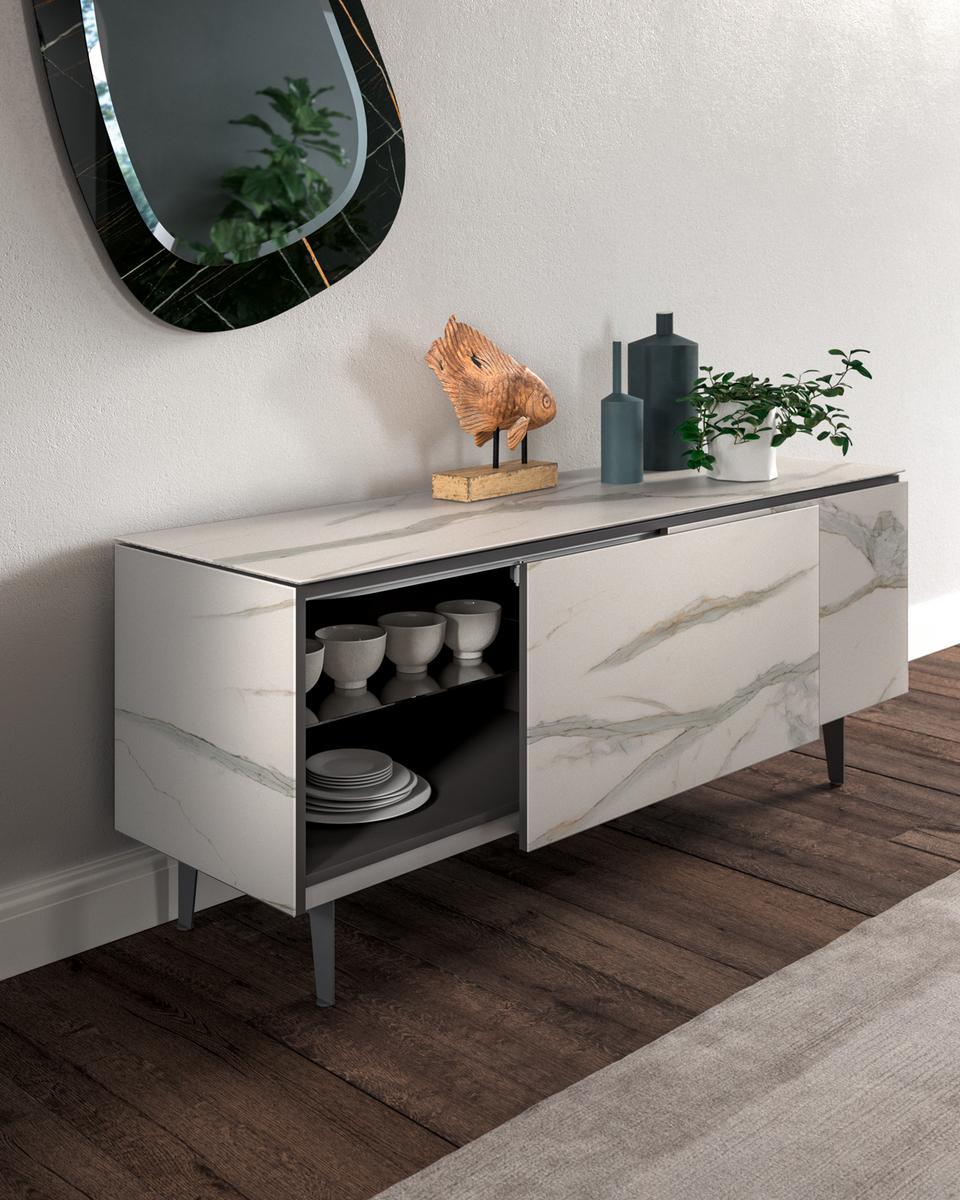 MIAMI VICE Wall-mounted glass mirror
