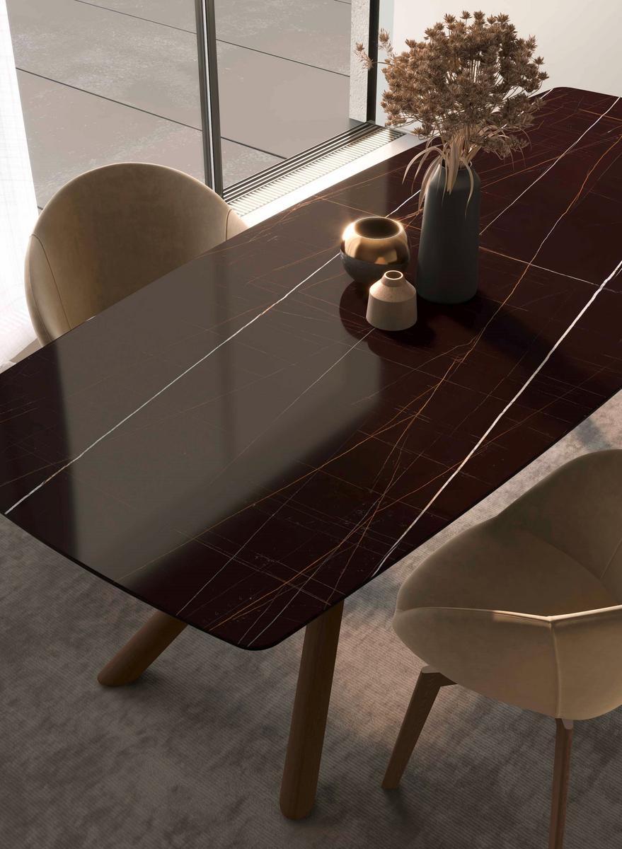 APOLLO Rectangular wooden dining table