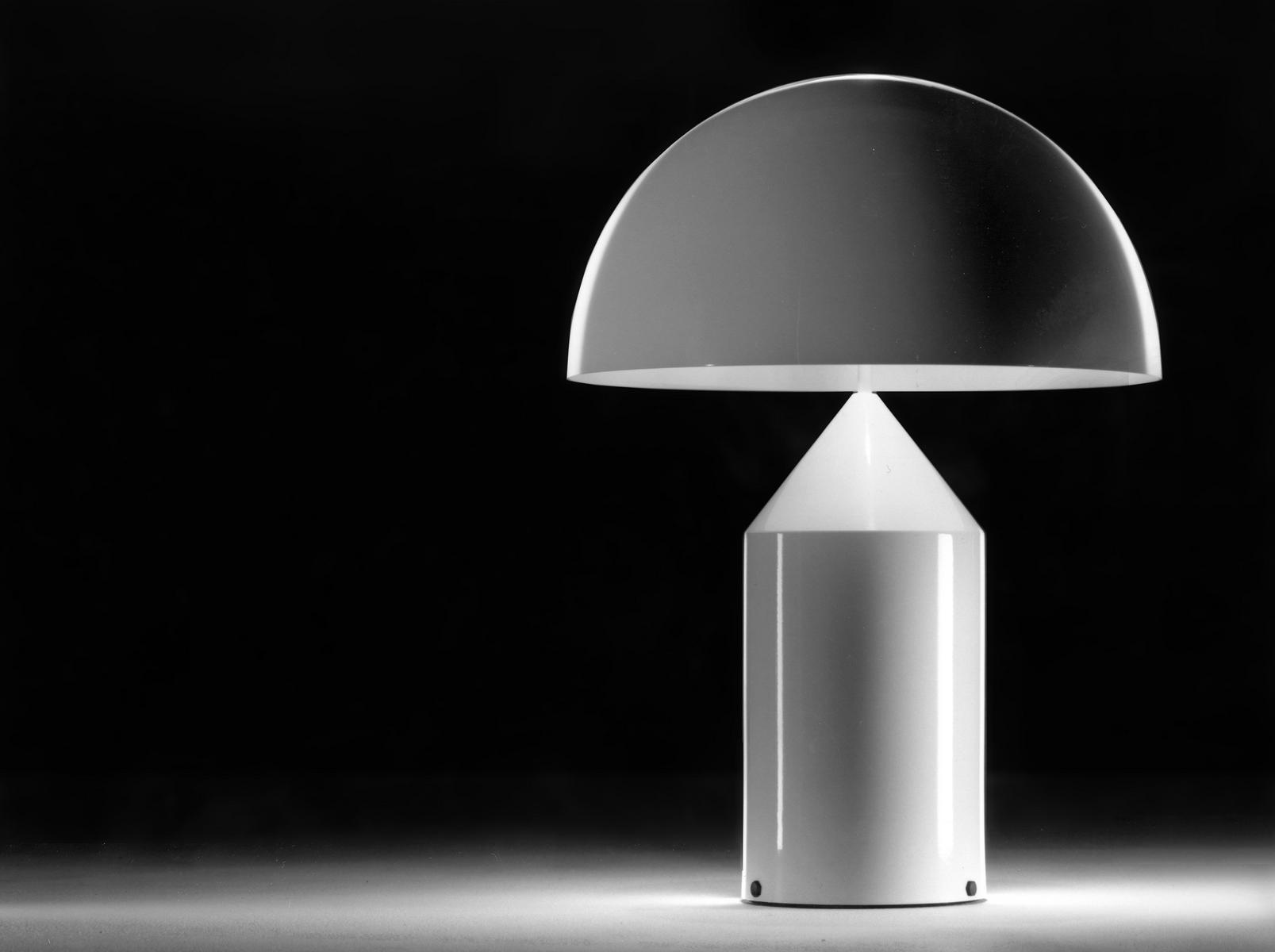 ATOLLO METAL Aluminium table lamp