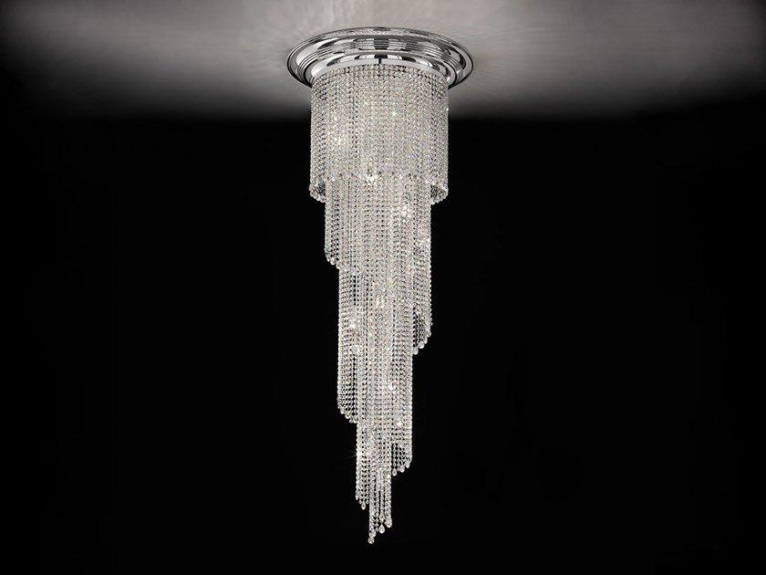 IMPERO &AMP; DECO VE 841 Incandescent chrome plated pendant lamp