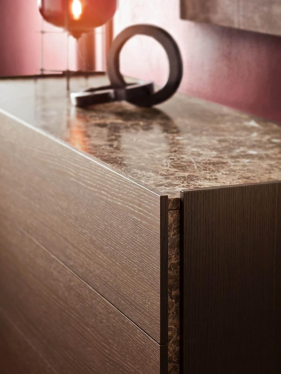 ATLANTE Wooden chest of drawers