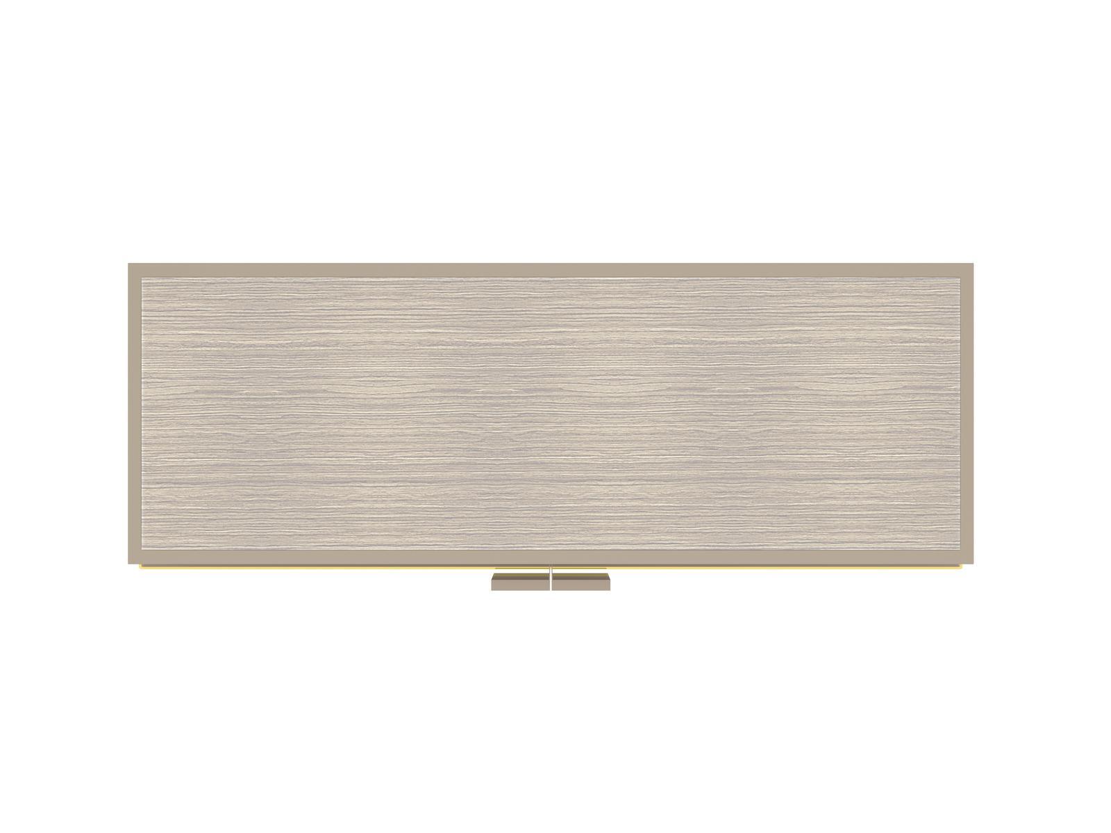 CONCORDE Sideboard in solid wood and walnut with doors