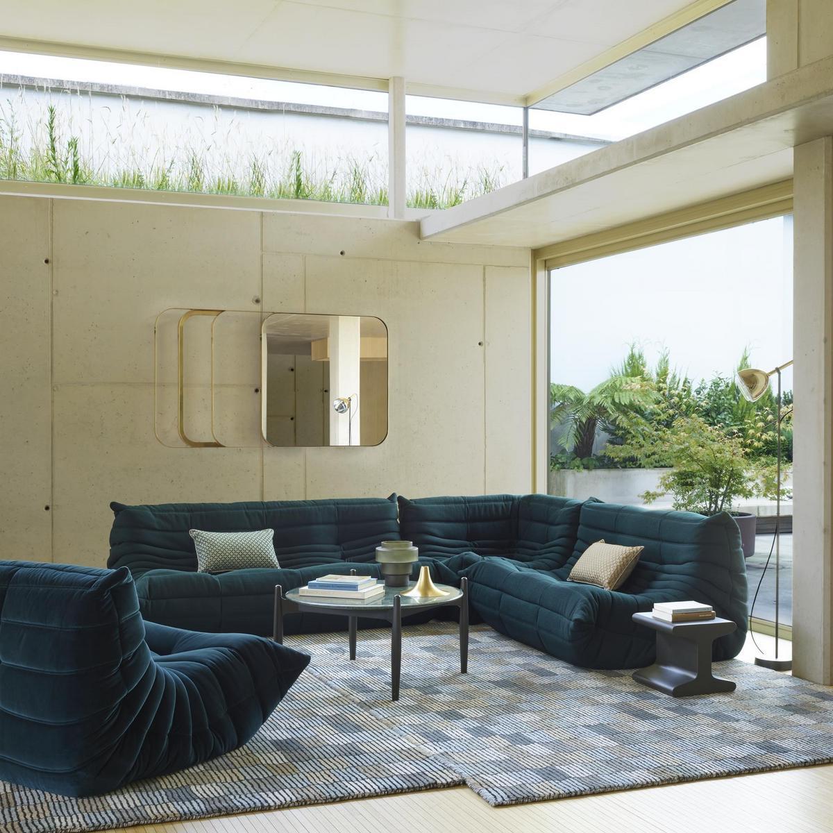TOGO 3 seater fabric sofa