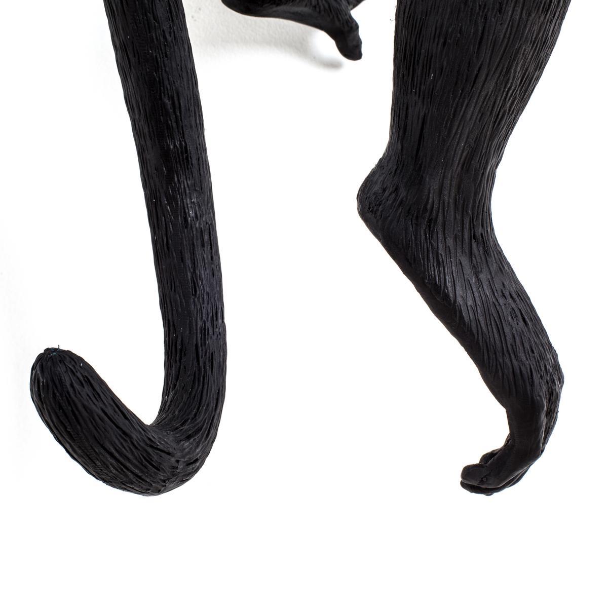 THE MONKEY LAMP BLACK HANGING LED resin wall lamp