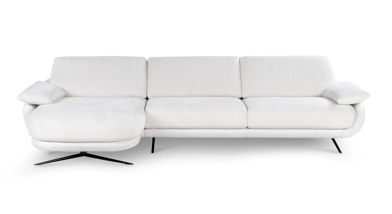 REGAL_E The 'Regal_e' is a versatile, modular sofa with adjustable backrests and electric leg-rests for high comfort, suitable for spacious interiors, and offers various upholstery and finish options.