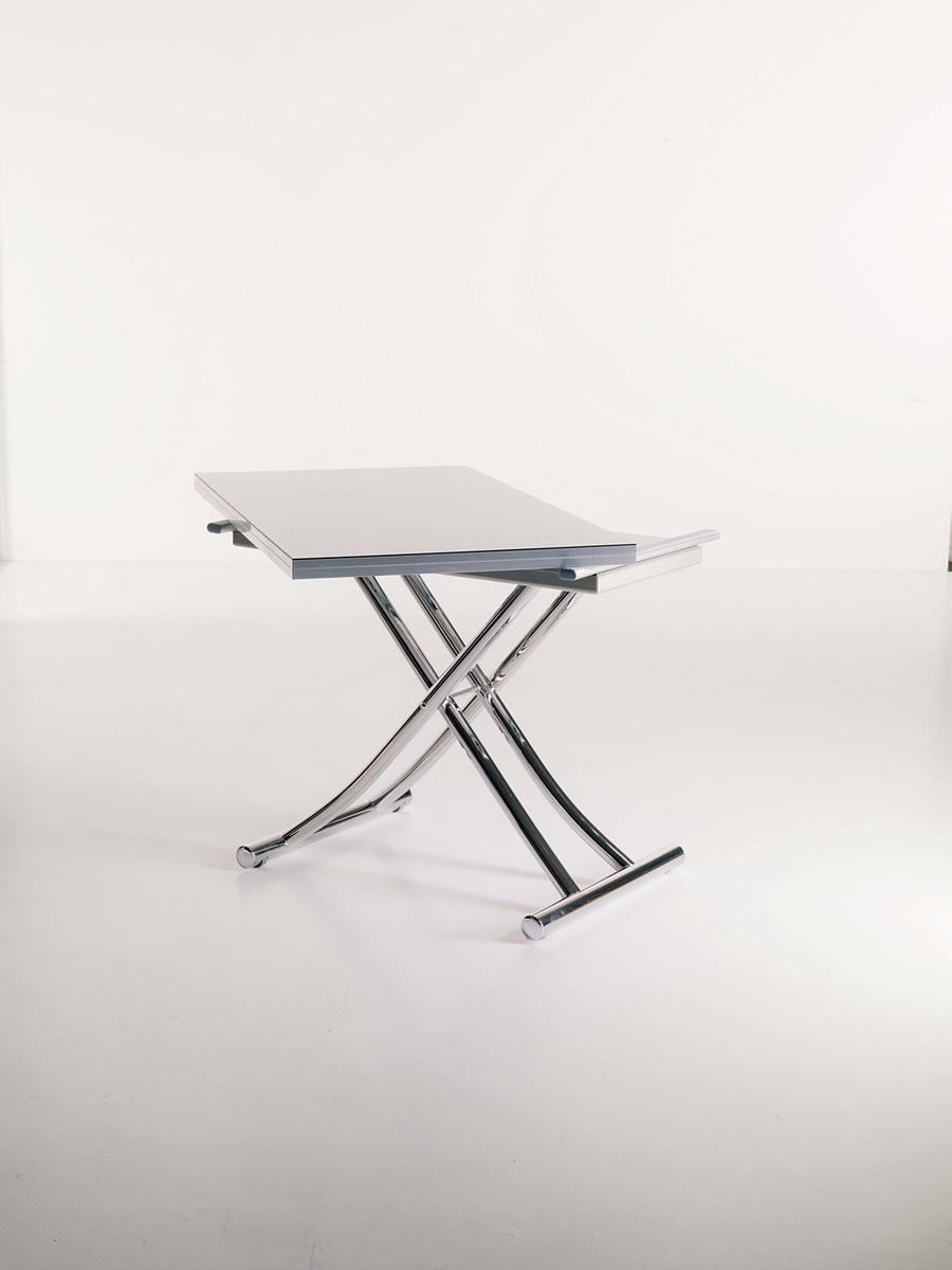 MONDIAL CR Height-adjustable rectangular coffee table