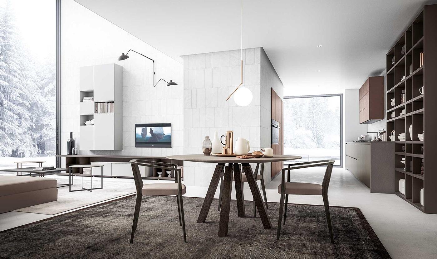 LOGICA L90 Uv lacquered kitchen