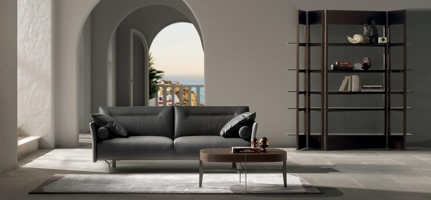 PLISSÉ Open wooden bookcase