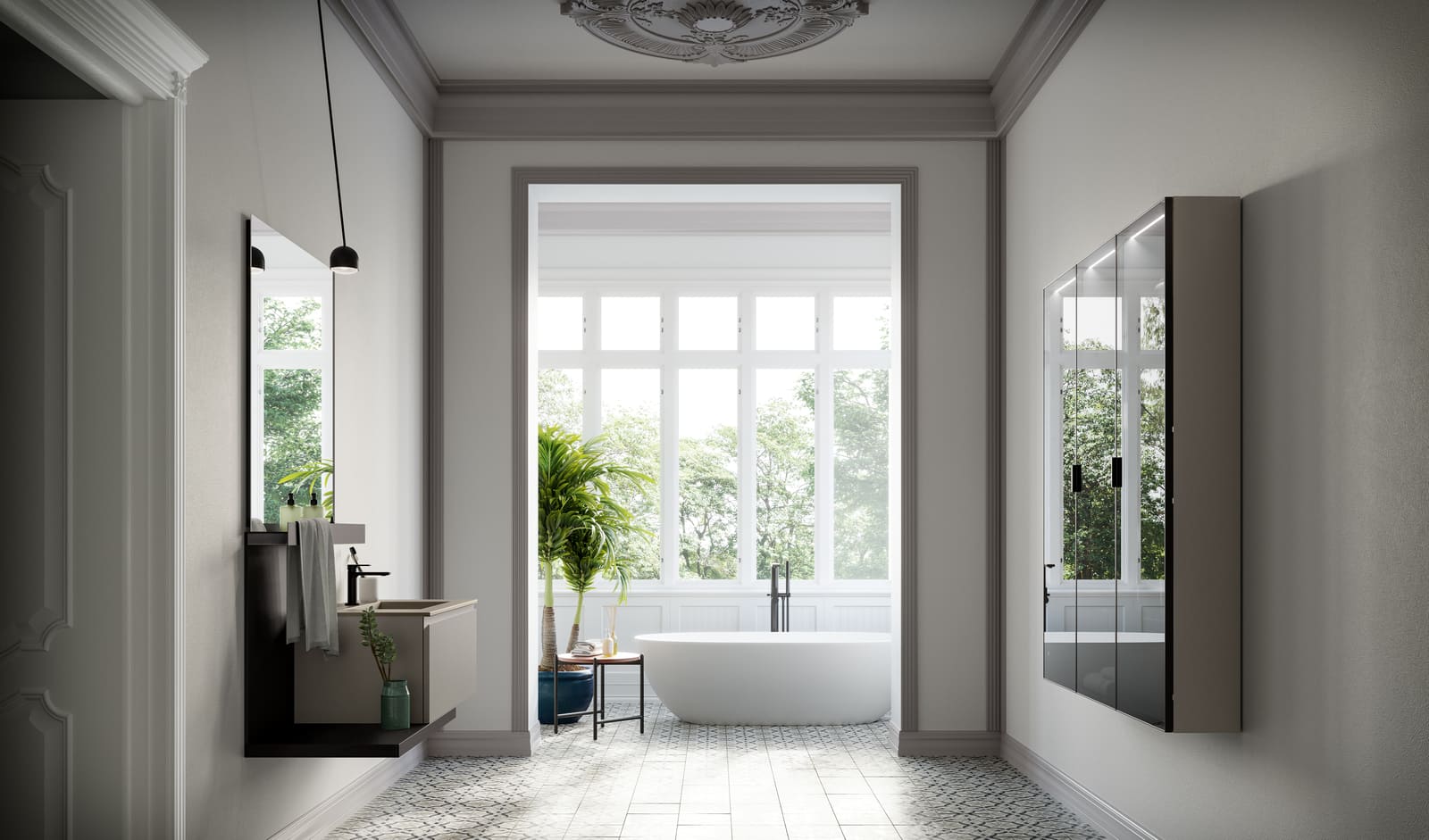 LAPIS Melamine bathroom