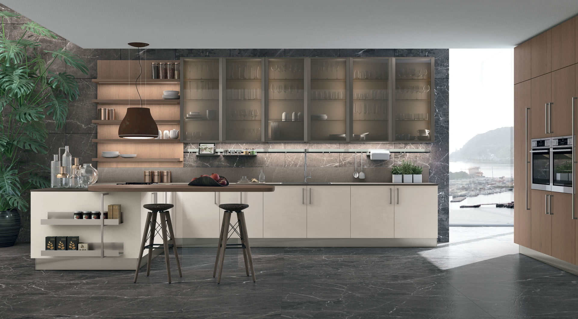 CLOVER Glass kitchen
