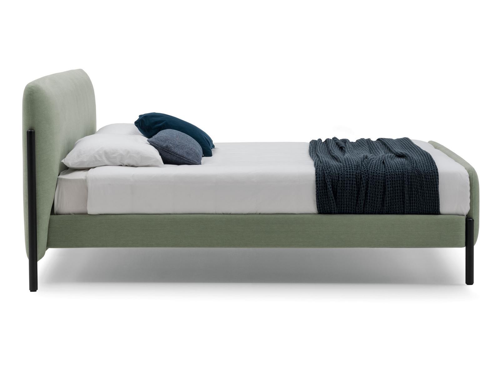 FLAG Upholstered double bed