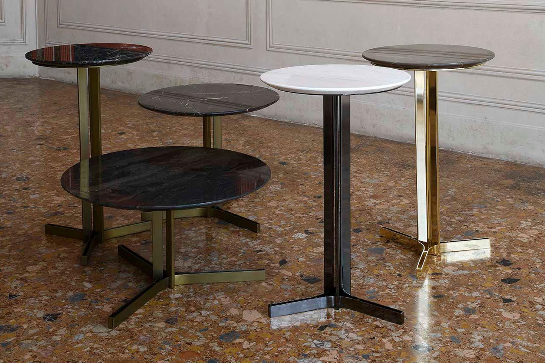 CEO Round marble coffee table for living room