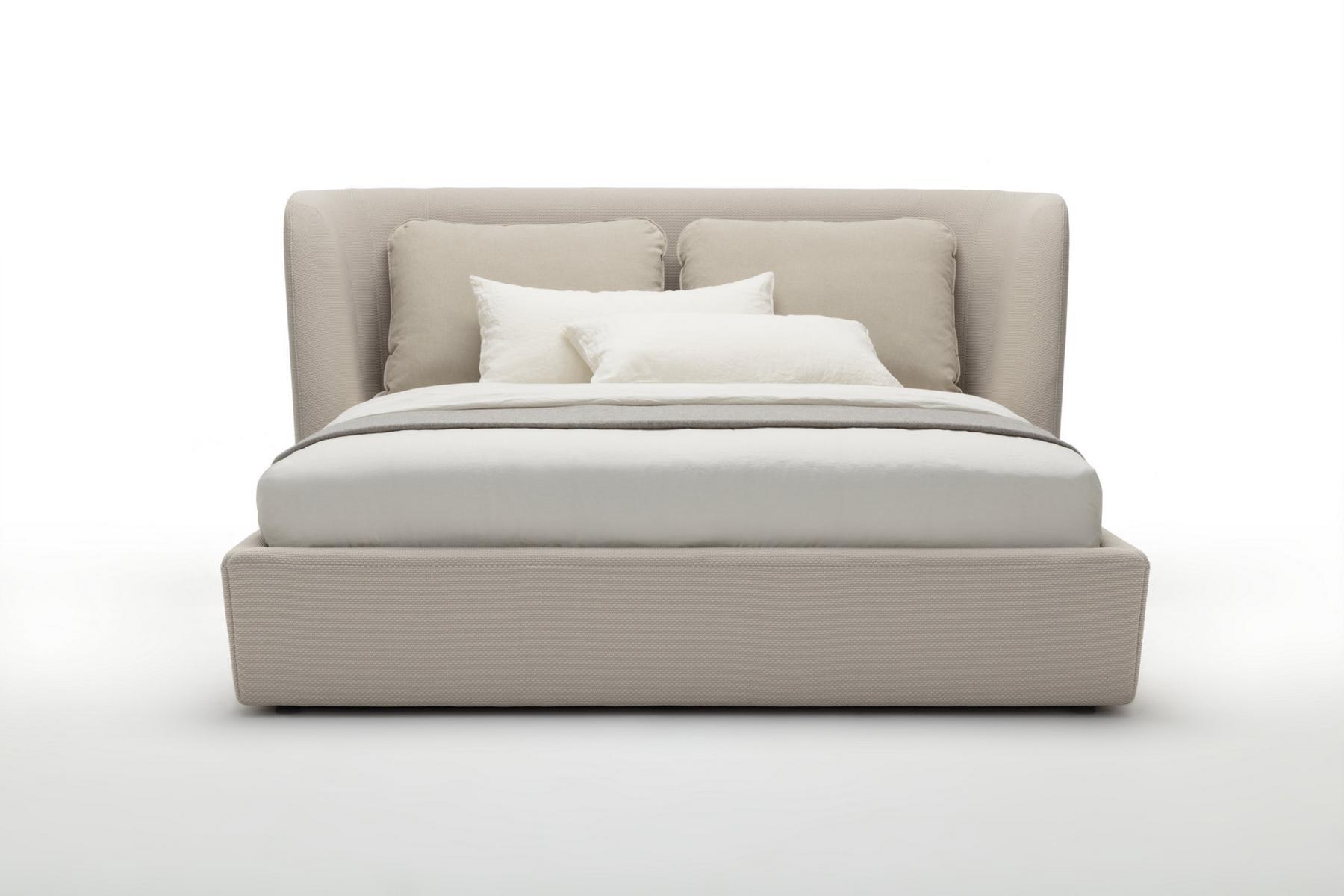 1400 TONDO Fabric double bed