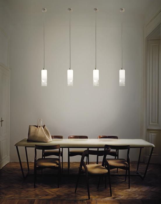 LIO SP 1 P Glass pendant lamp