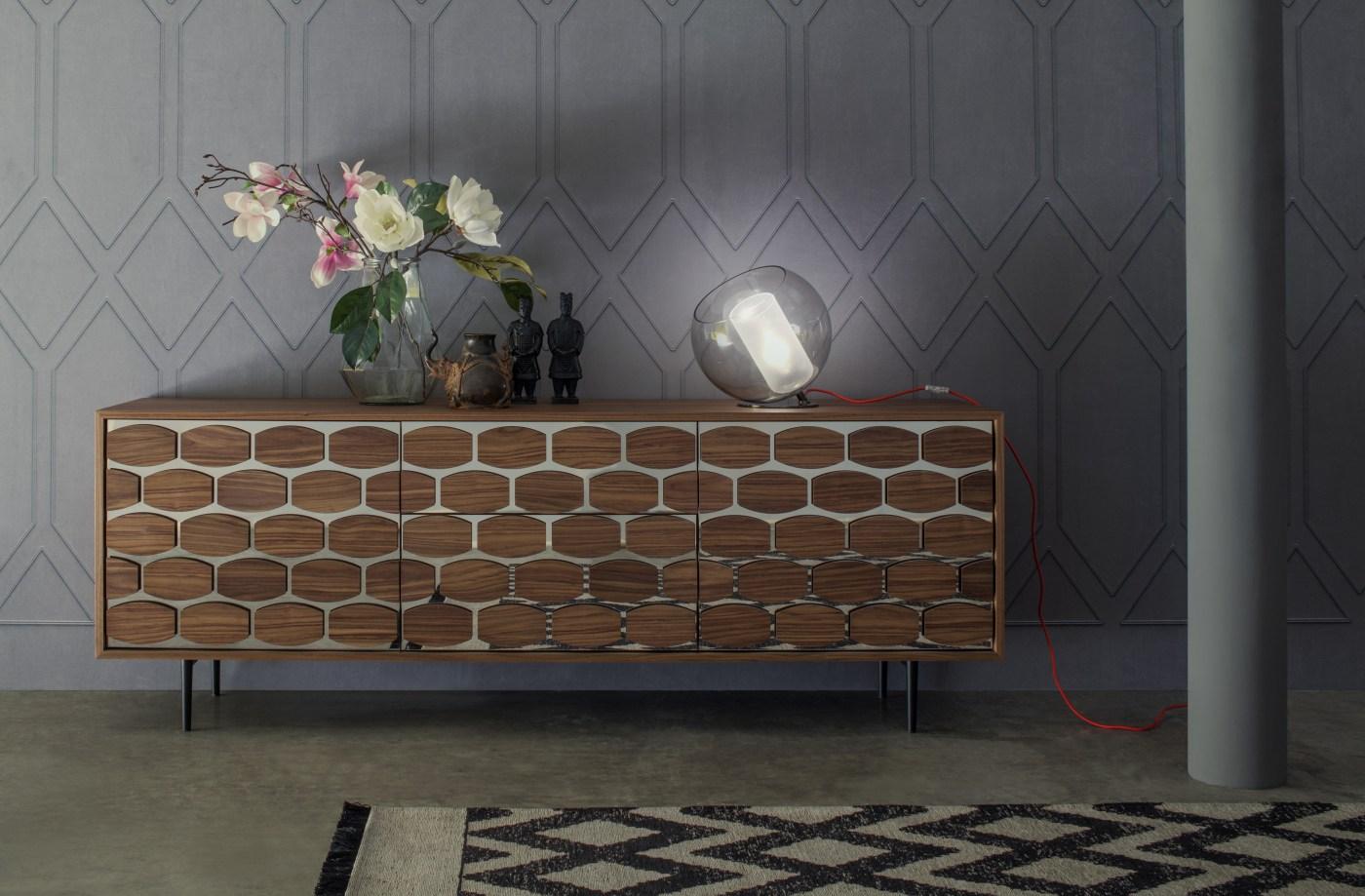 HONEY Wood veneer TV cabinet / sideboard