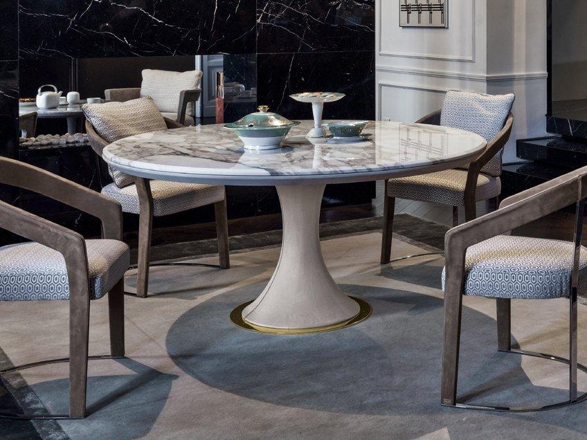 DAVID Round metal table