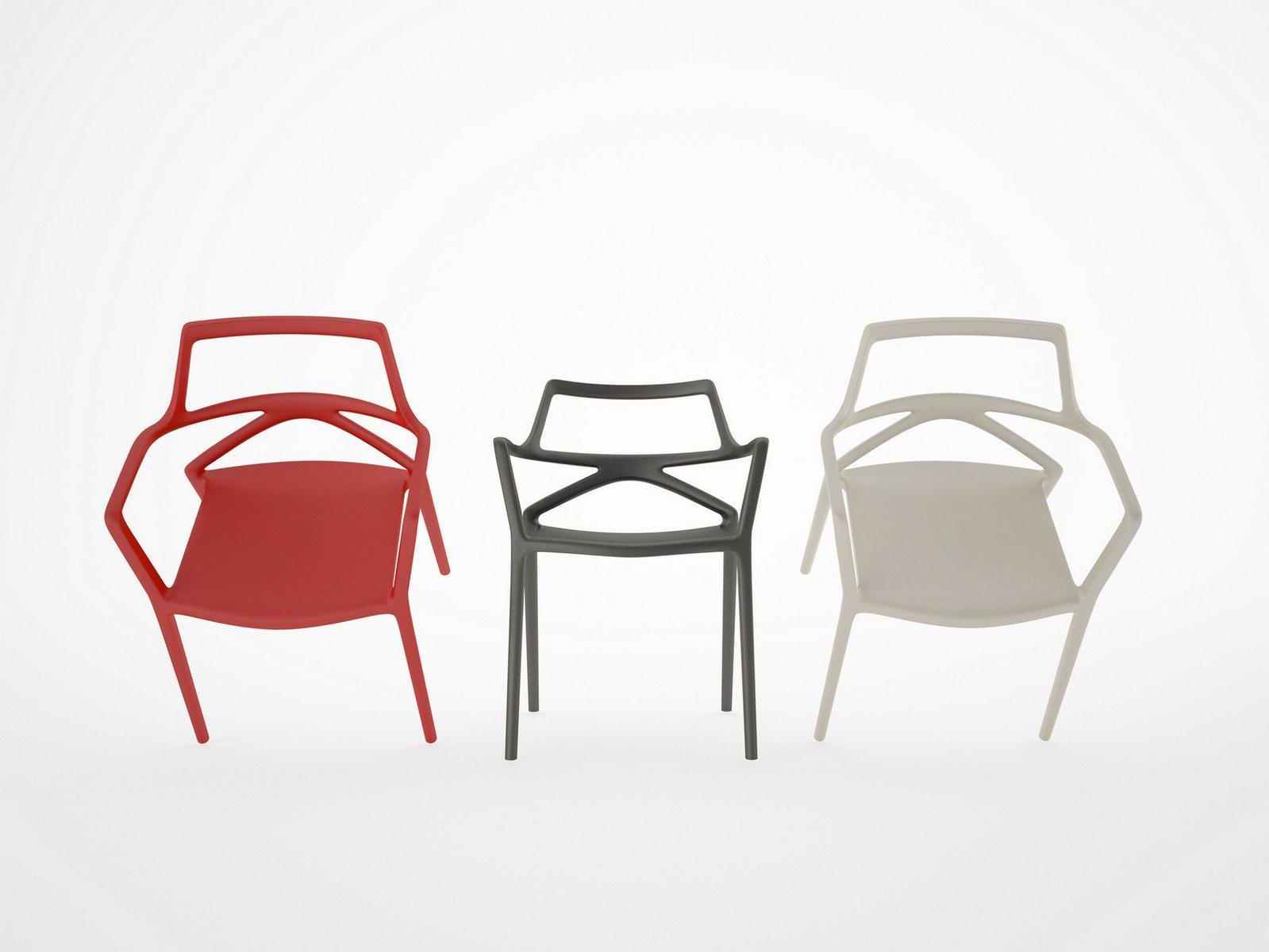 DELTA Garden chair with armrests