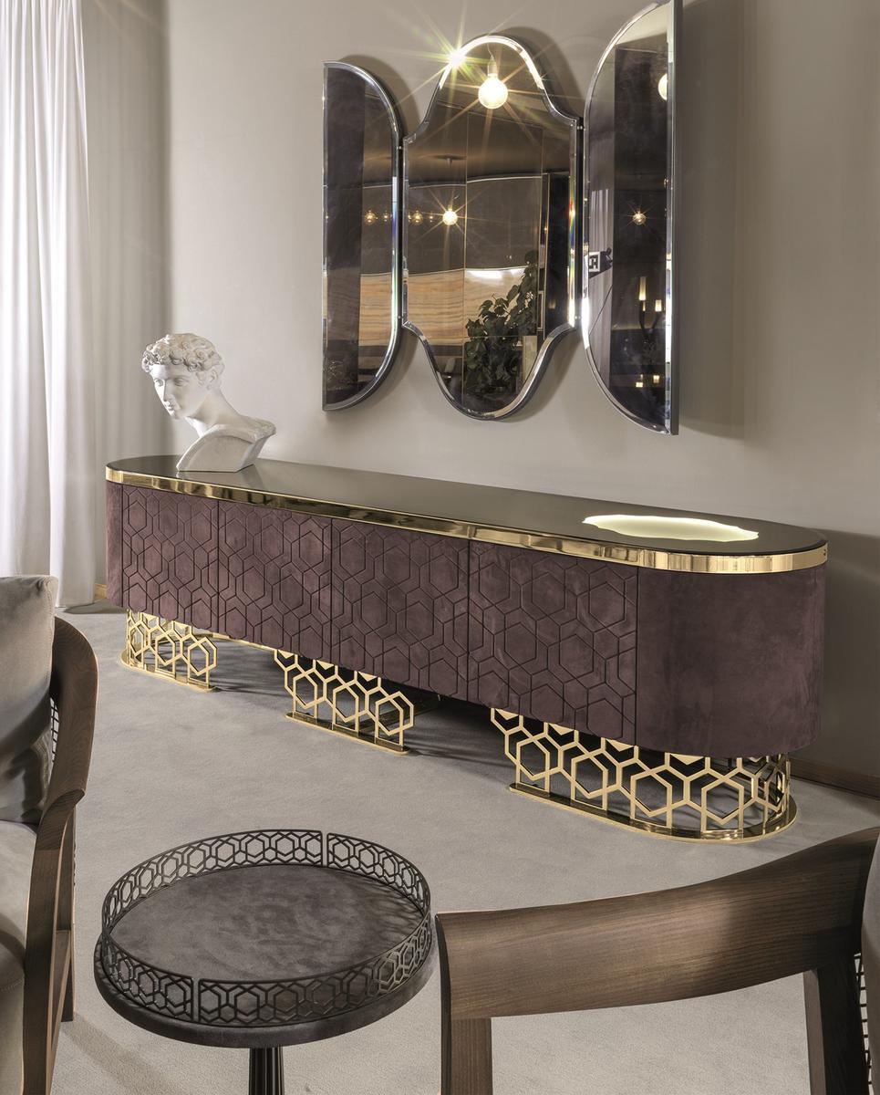 VICKY Stone sideboard with doors