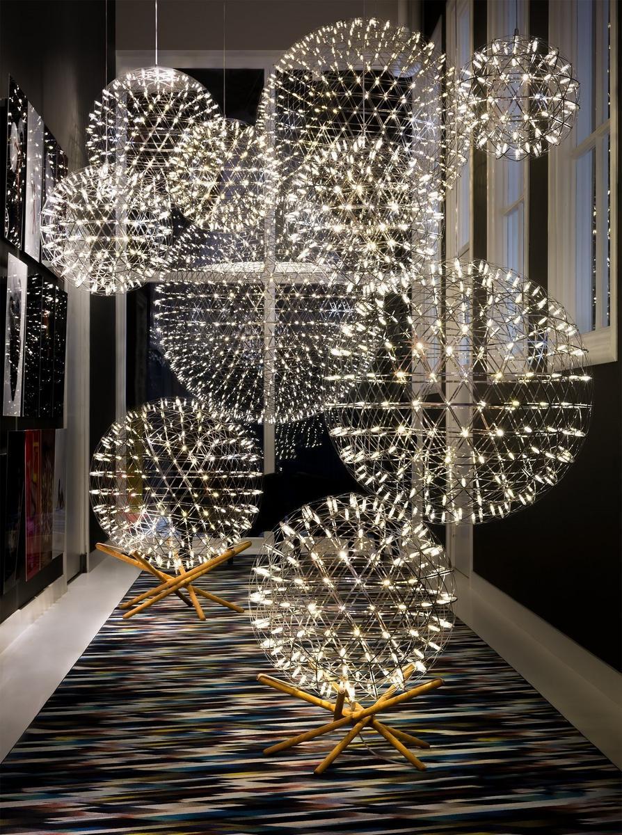 RAIMOND R127-R163-R199 LED stainless steel pendant lamp