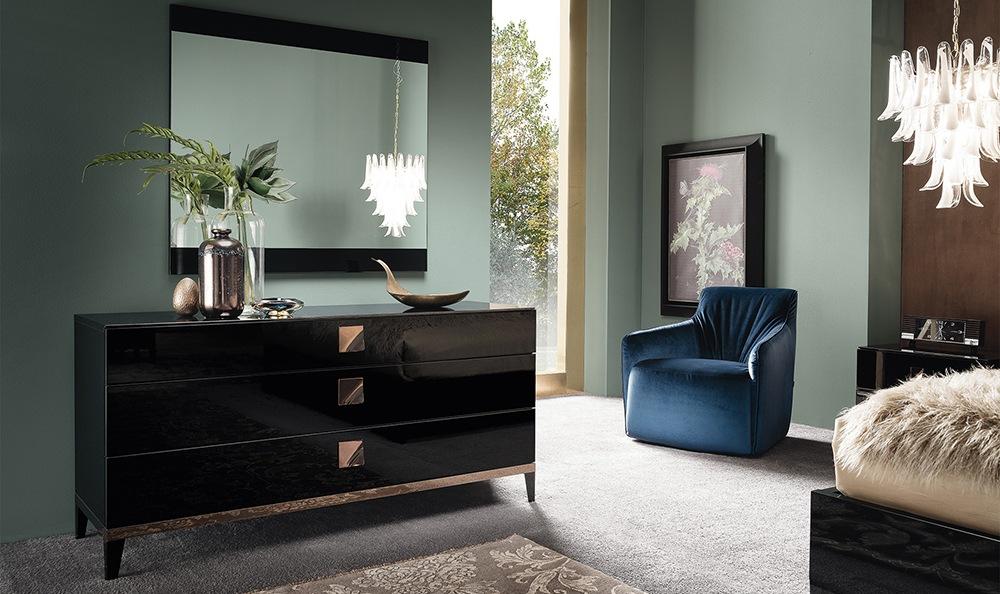 MONT NOIR Lacquered bedroom set