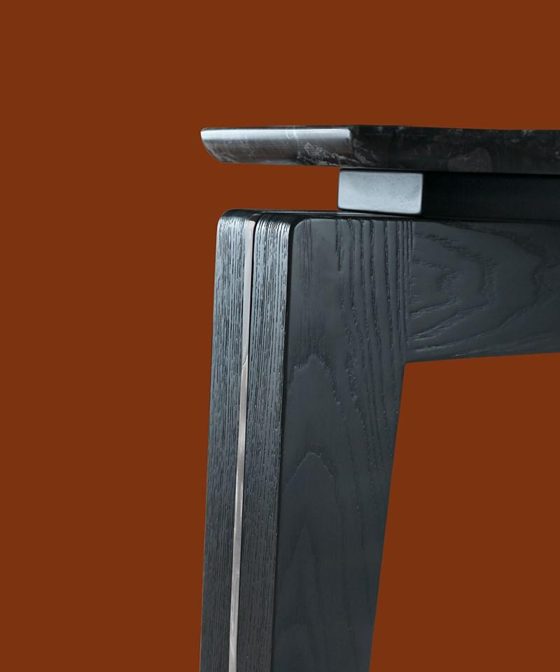 CURZIO Rectangular marble dining table