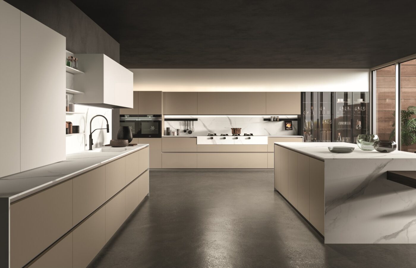 ATELIER Lacquered kitchen