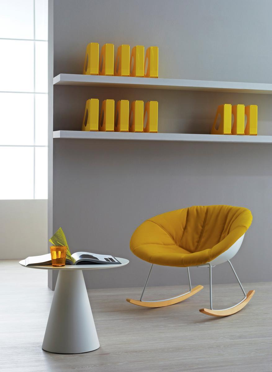 GLISS SWING 350 Rocking technopolymer easy chair