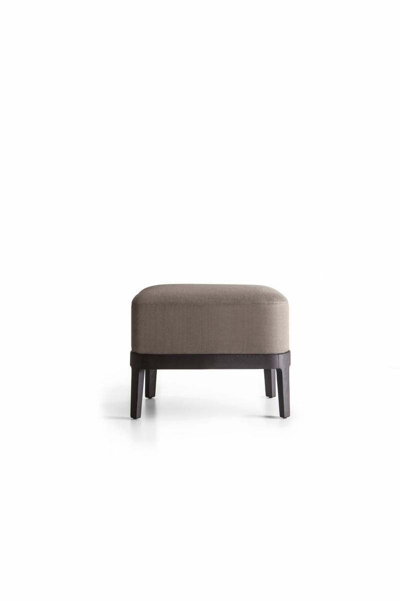 CHELSEA Upholstered fabric bench