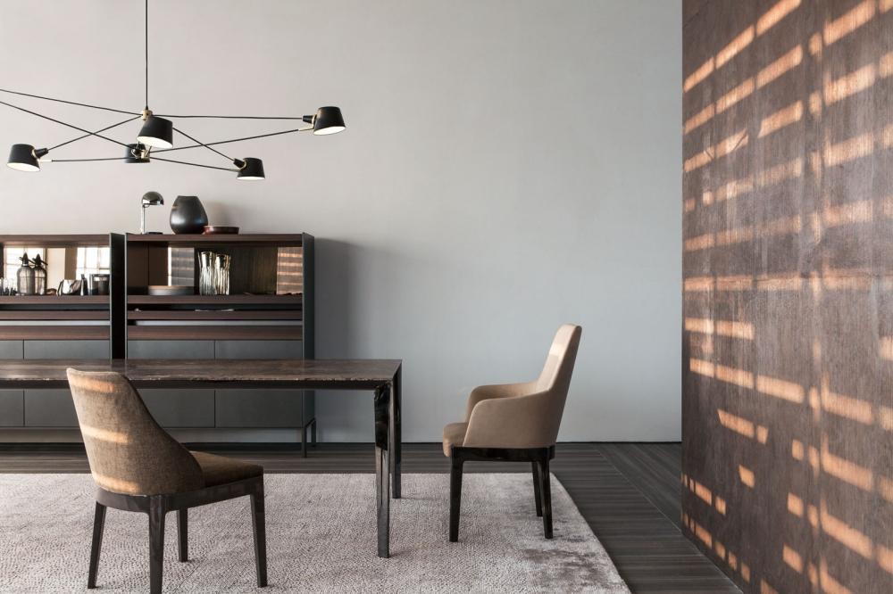 FILIGREE Rectangular wooden dining table