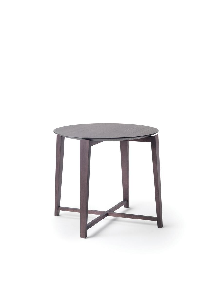 TRIS Round marble coffee table