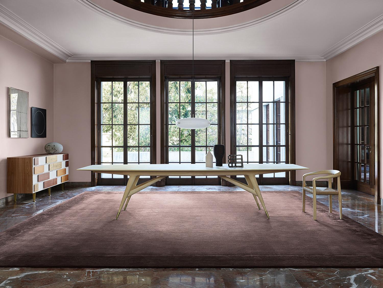 D.859.1 Rectangular ash meeting table