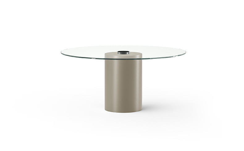 CILINDRO GLASS Rectangular ceramic table
