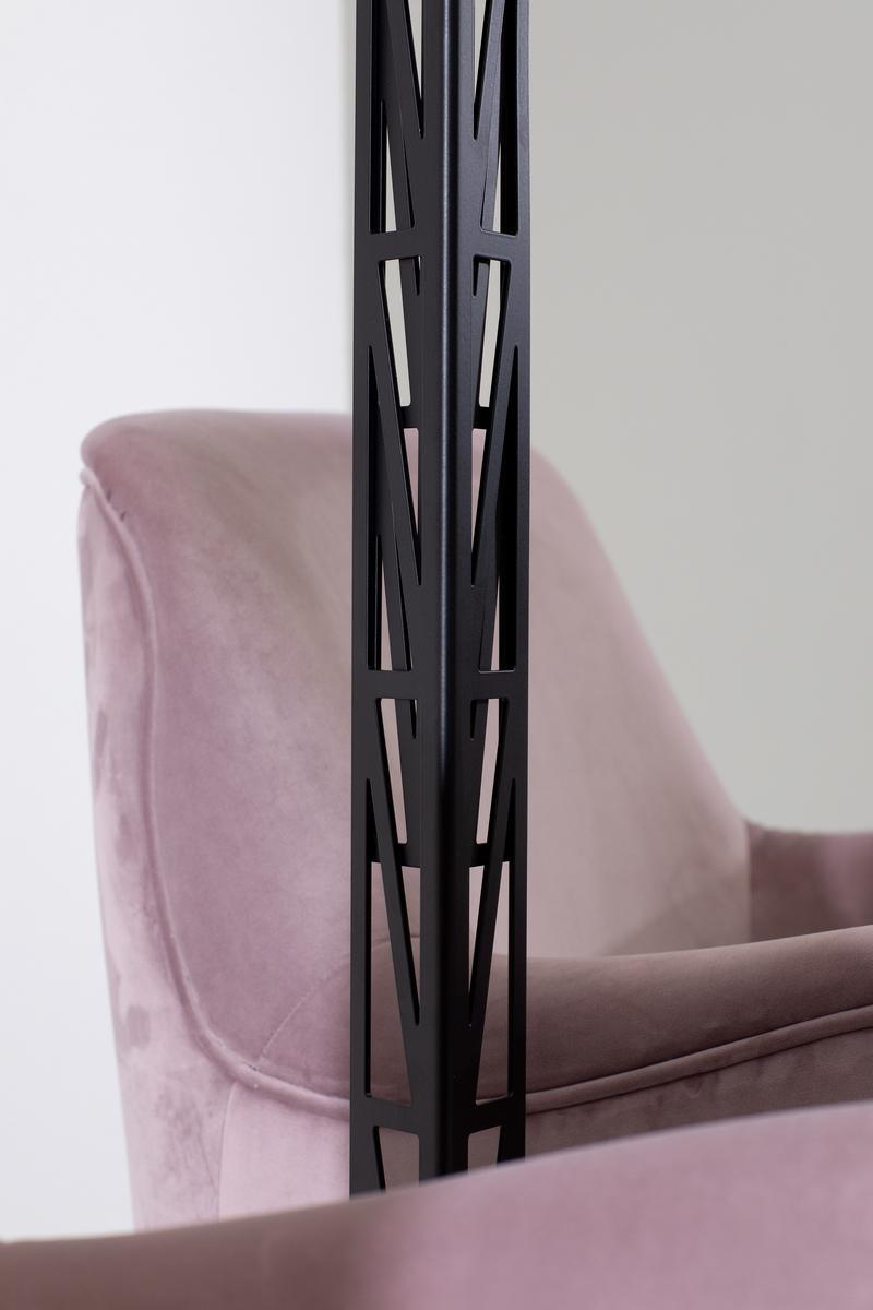 FIREMAN LED height-adjustable aluminium floor lamp
