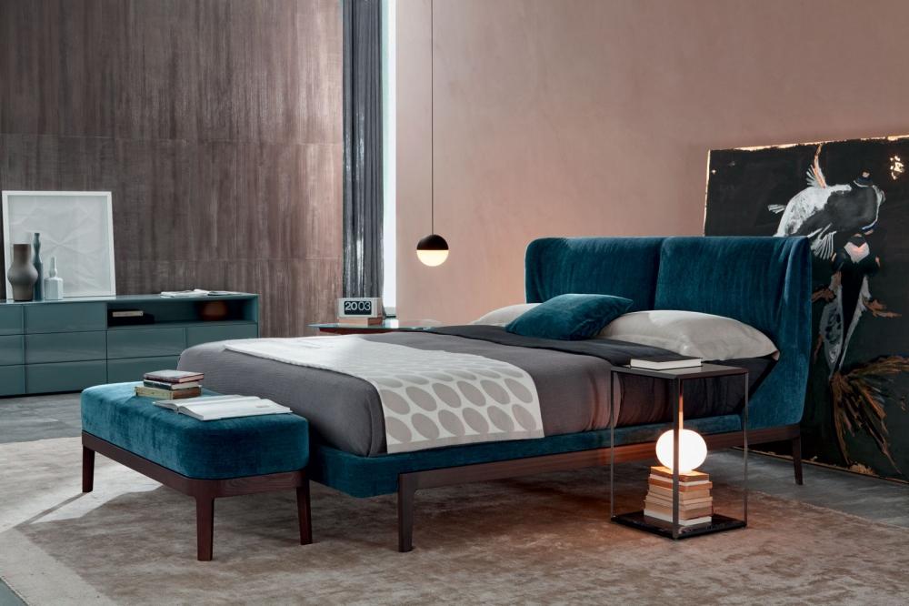 45° Modular square glass coffee table