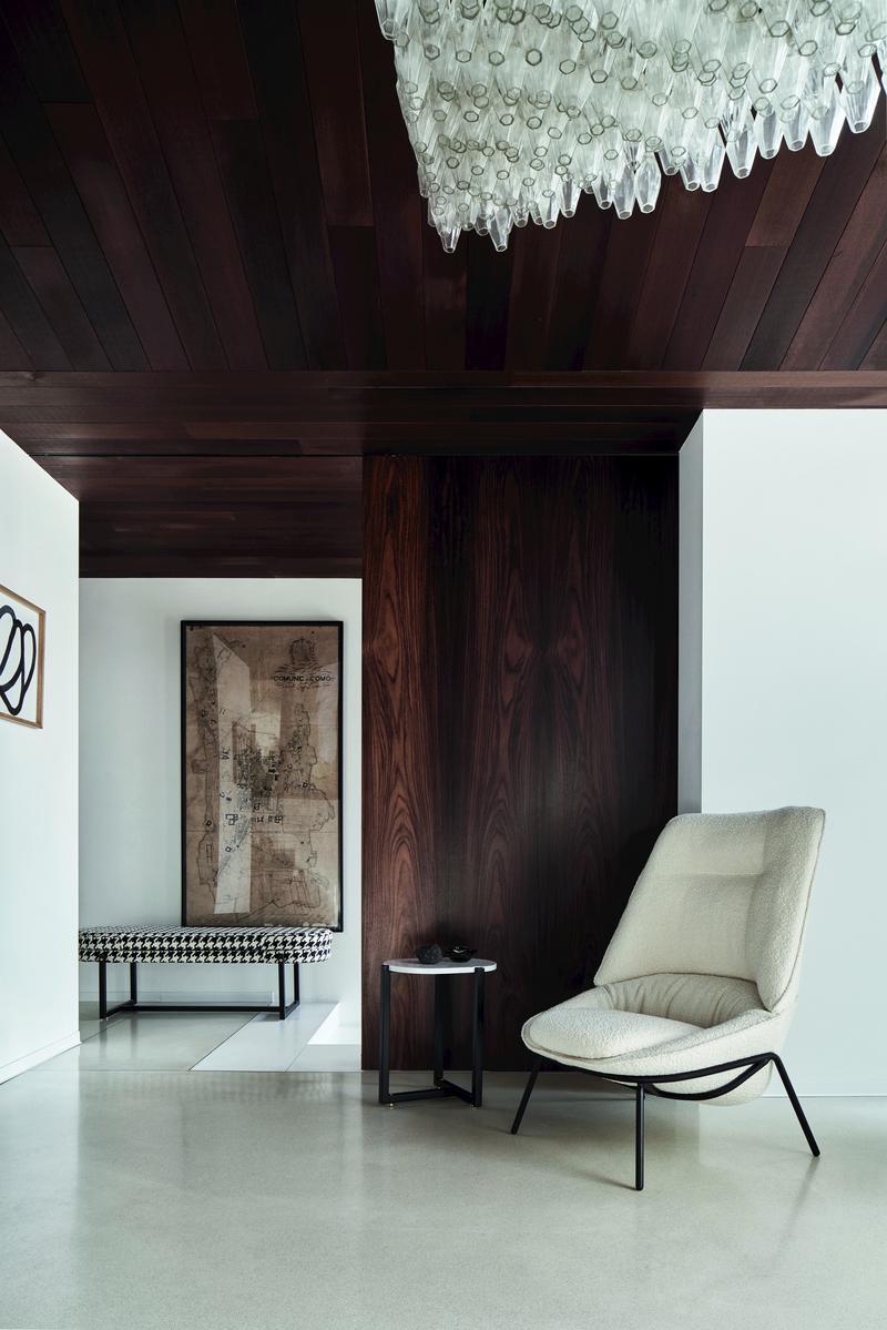 SIGMUND Upholstered fabric bench