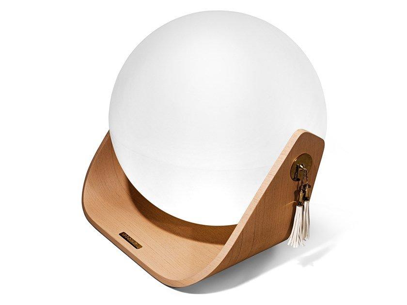 KATHRYN Marine plywood and polyethylene floor lamp