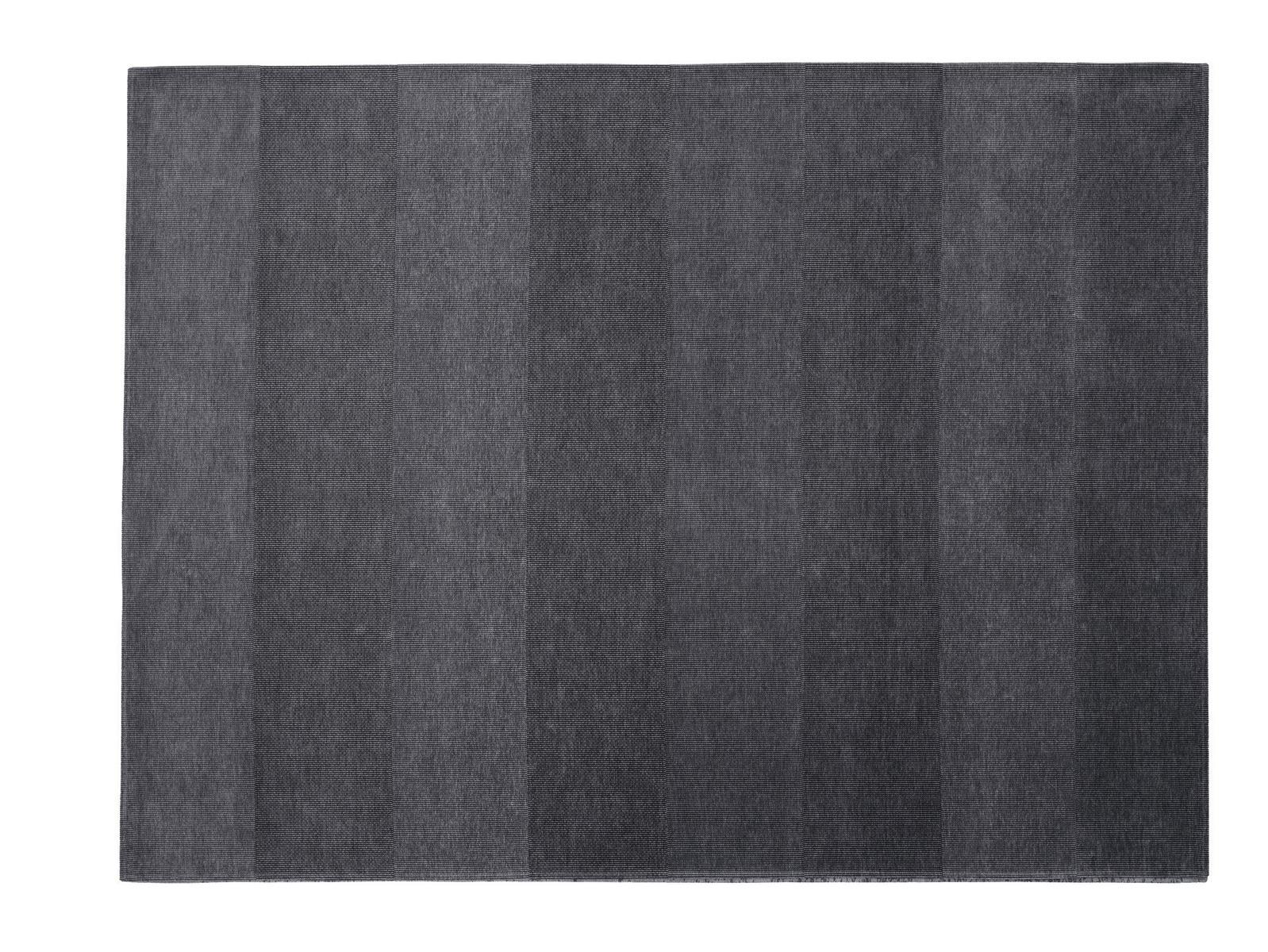 WAVES Solid-color rectangular rug