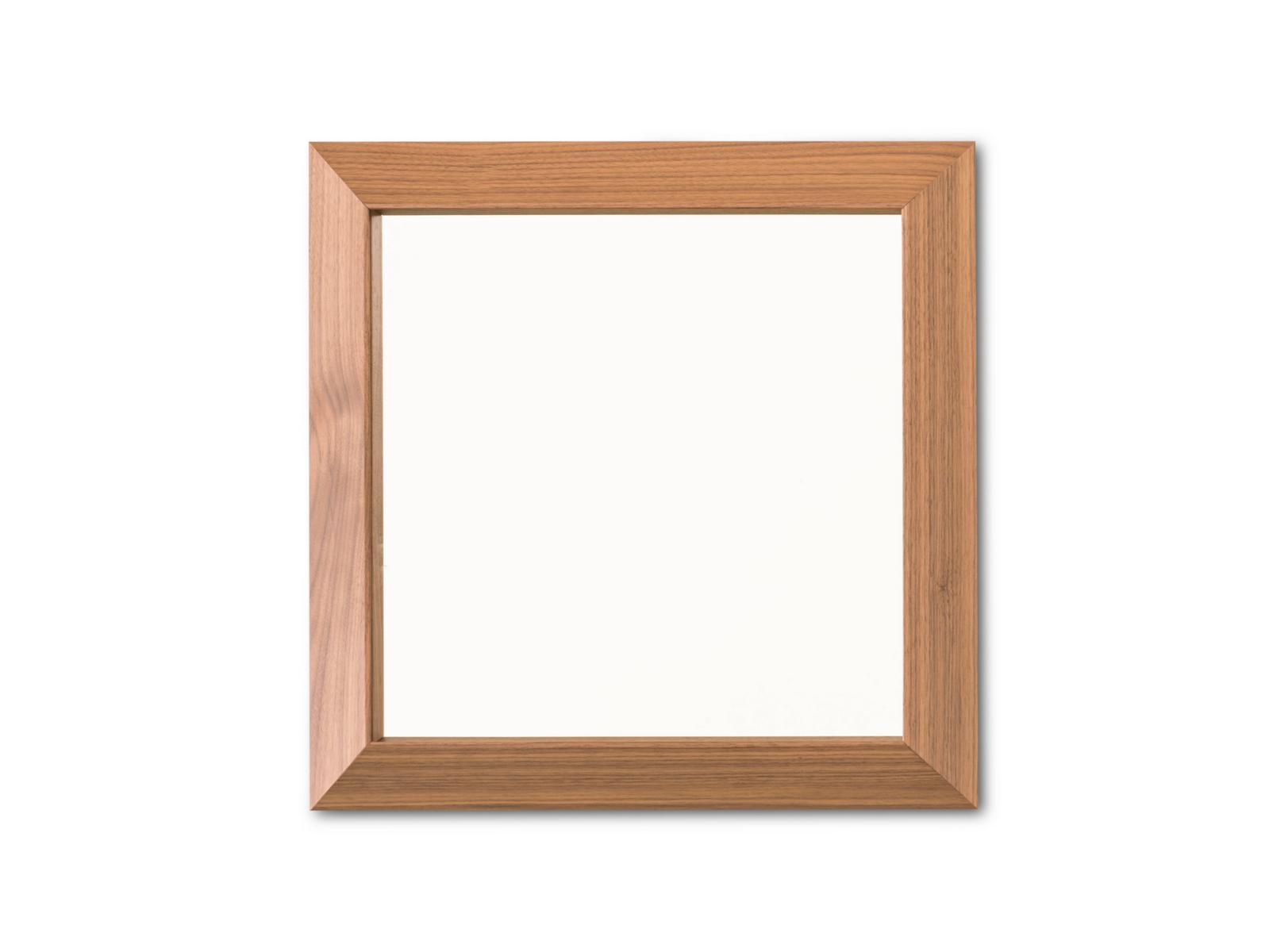 QUADRO Square wall-mounted framed mirror