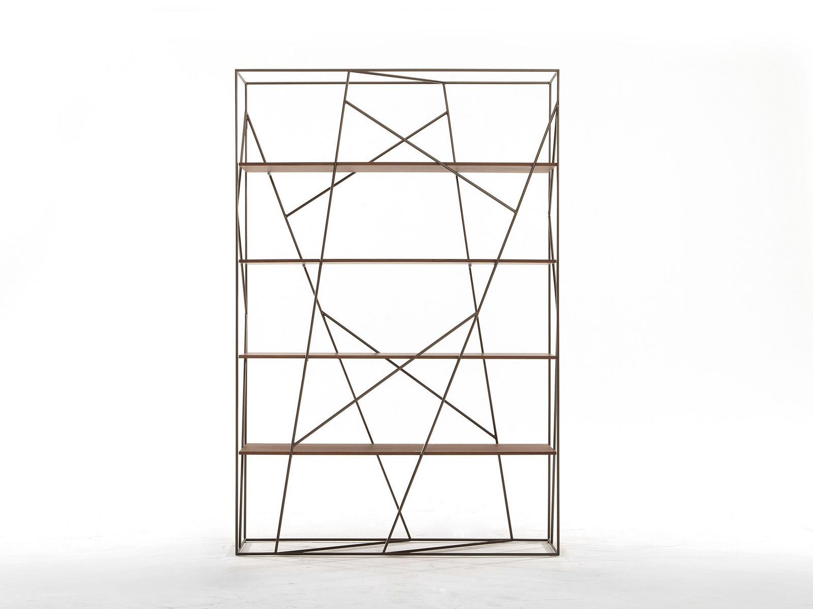 NAVIGLIO Open double-sided divider bookcase