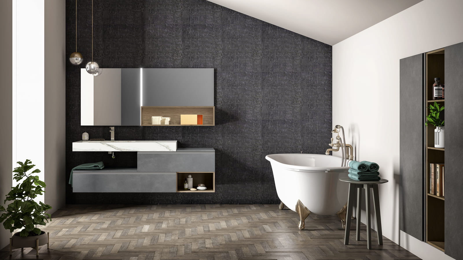 LAPIS Melamine bathroom
